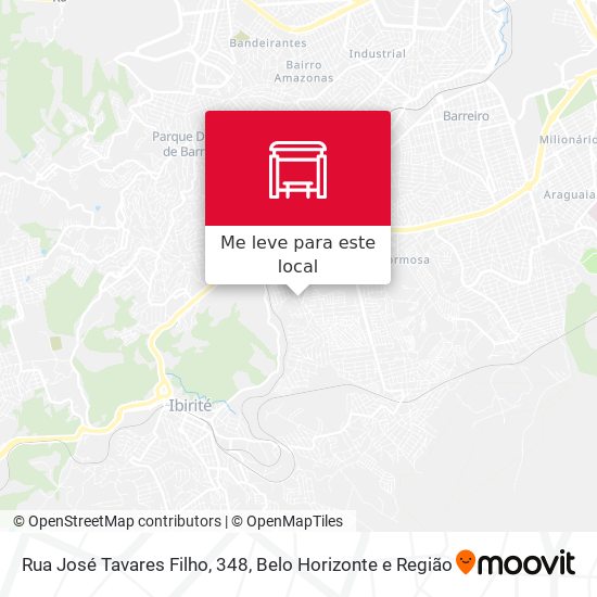 Rua José Tavares Filho, 348 mapa