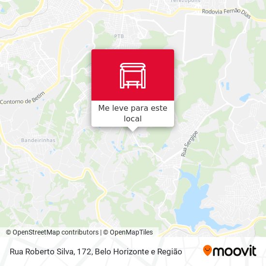 Rua Roberto Silva, 172 mapa