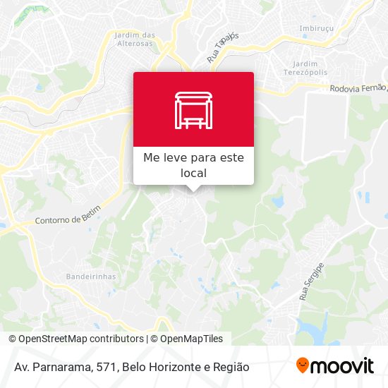 Av. Parnarama, 571 mapa