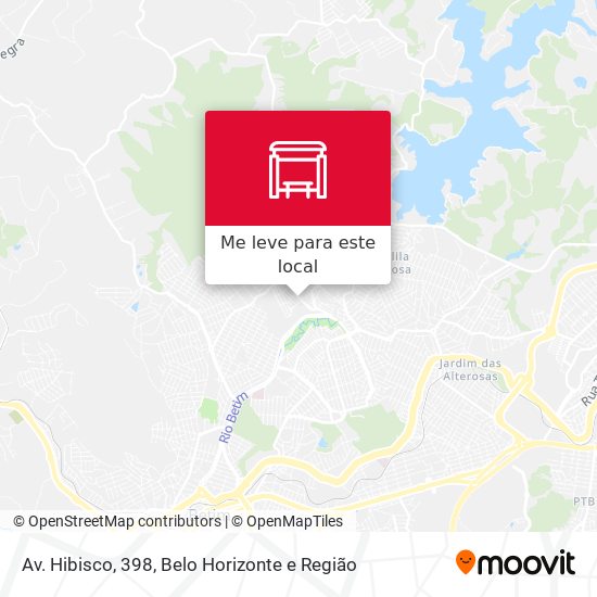 Av. Hibisco, 398 mapa