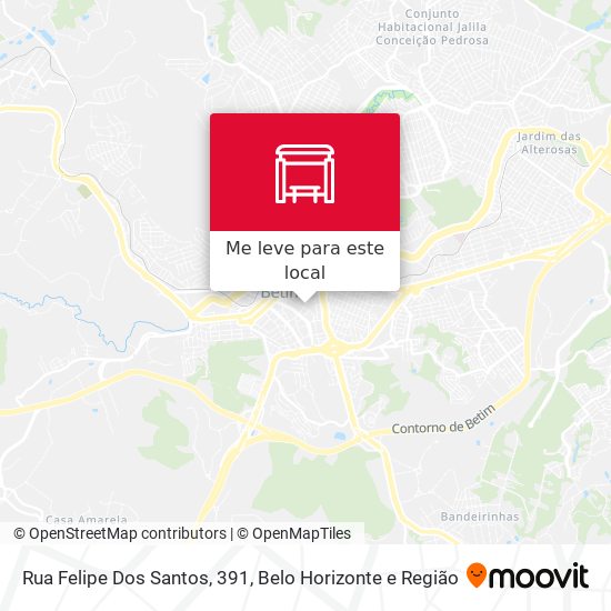 Rua Felipe Dos Santos, 391 mapa