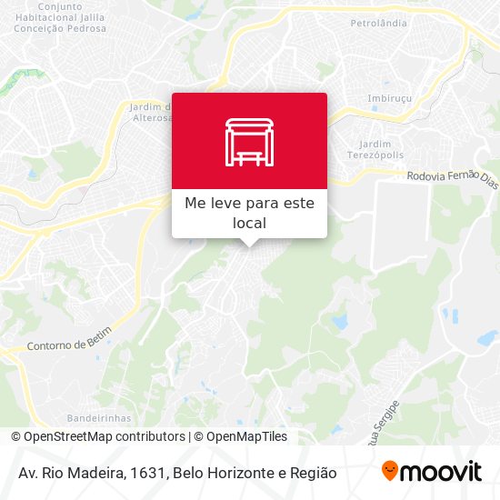 Av. Rio Madeira, 1631 mapa