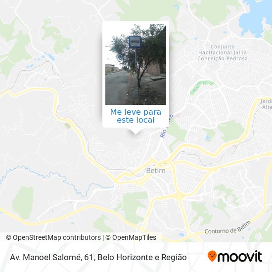 Av. Manoel Salomé, 61 mapa
