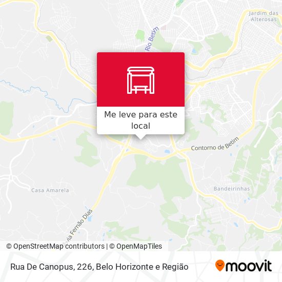 Rua De Canopus, 226 mapa