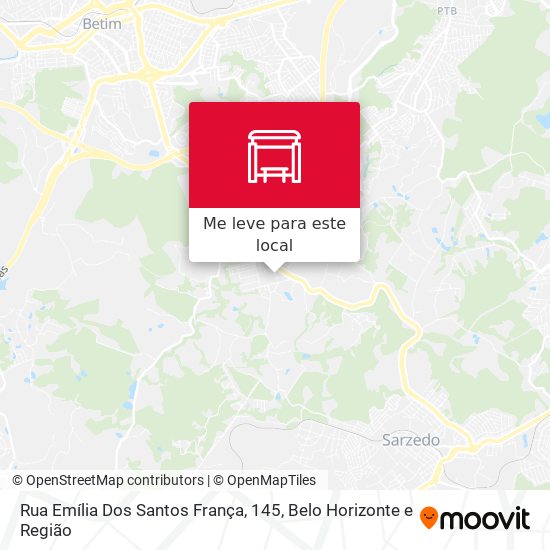 Rua Emília Dos Santos França, 145 mapa