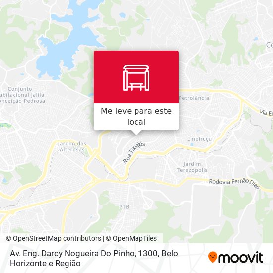 Av. Eng. Darcy Nogueira Do Pinho, 1300 mapa