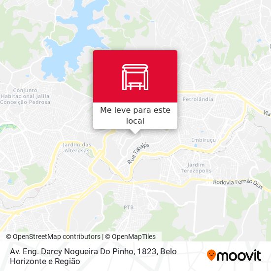 Av. Eng. Darcy Nogueira Do Pinho, 1823 mapa