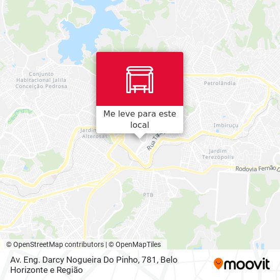 Av. Eng. Darcy Nogueira Do Pinho, 781 mapa