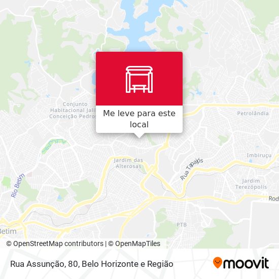Rua Assunção, 80 mapa