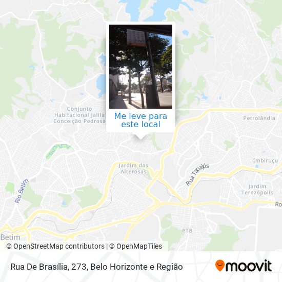Rua De Brasília, 273 mapa
