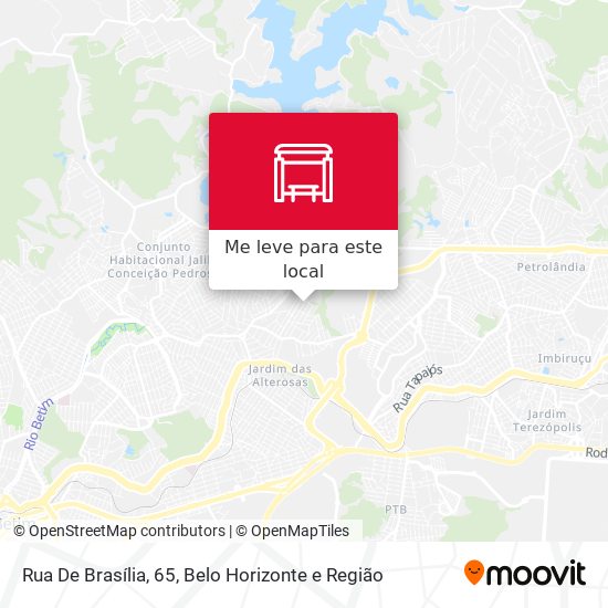 Rua De Brasília, 65 mapa