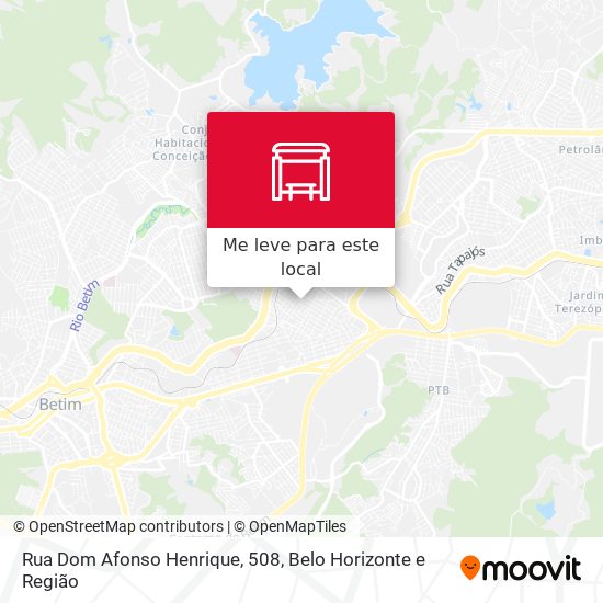 Rua Dom Afonso Henrique, 508 mapa