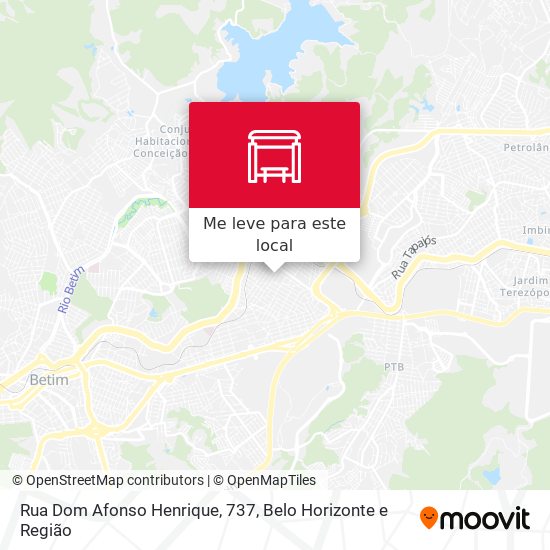 Rua Dom Afonso Henrique, 737 mapa