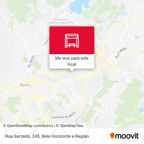 Rua Sarzedo, 245 mapa