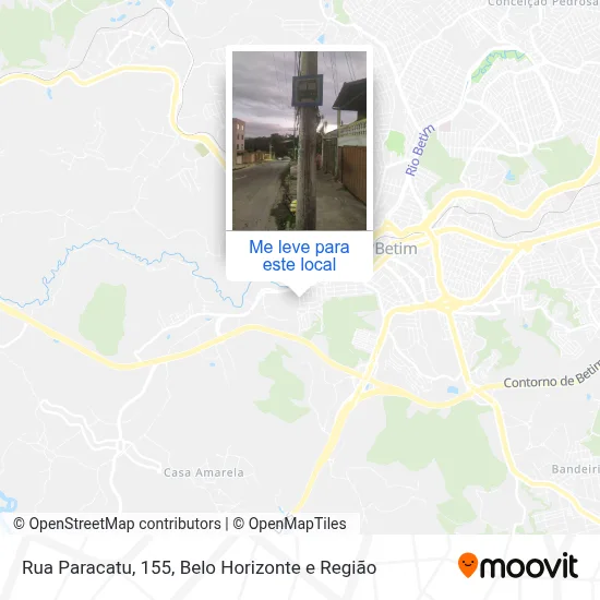 Rua Paracatu, 155 mapa