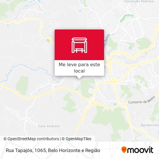 Rua Tapajós, 1065 mapa