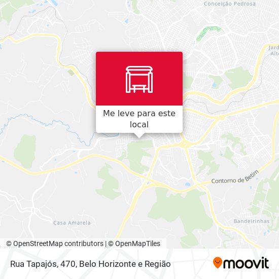 Rua Tapajós, 470 mapa