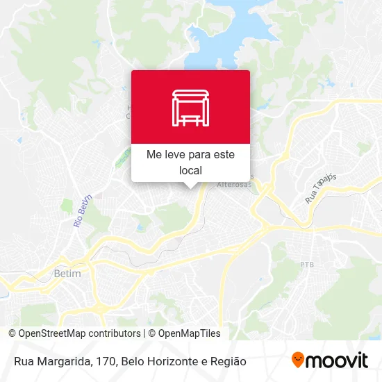 Rua Margarida, 170 mapa