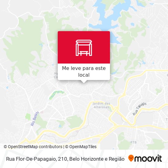 Rua Flor-De-Papagaio, 210 mapa