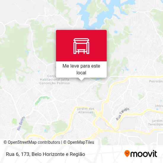 Rua 6, 173 mapa