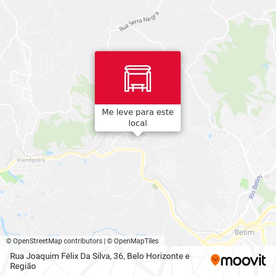 Rua Joaquim Félix Da Silva, 36 mapa