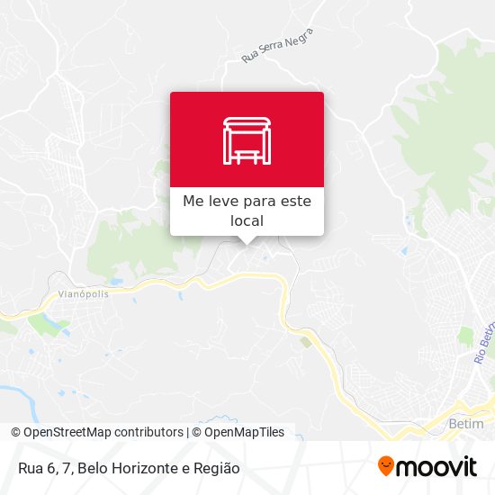 Rua 6, 7 mapa