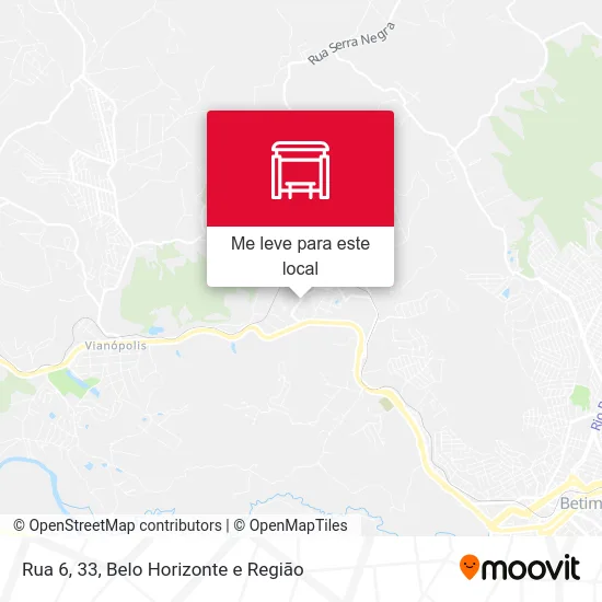 Rua 6, 33 mapa