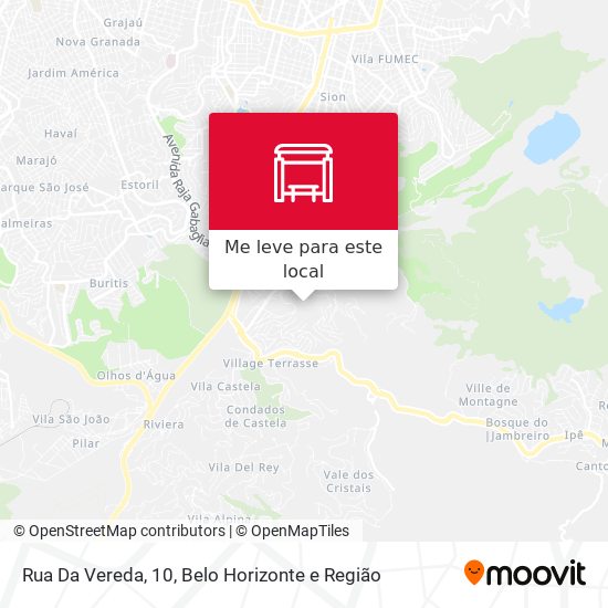 Rua Da Vereda, 10 mapa