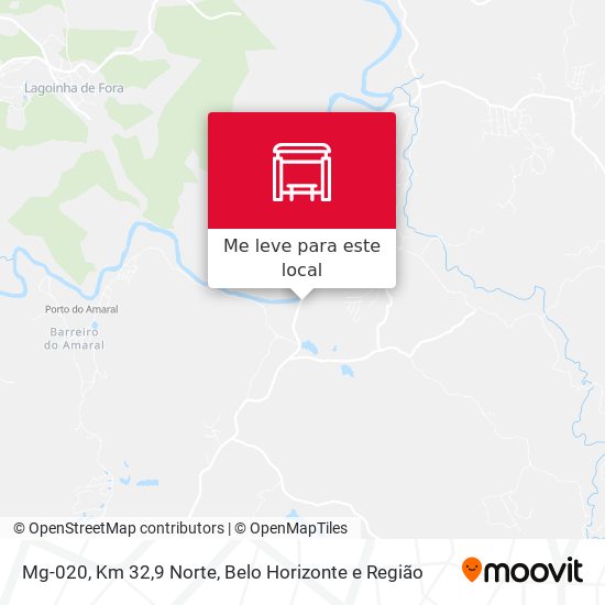 Mg-020, Km 32,9 Norte mapa