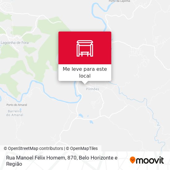Rua Manoel Félix Homem, 870 mapa