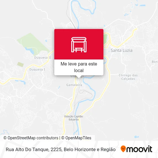 Rua Alto Do Tanque, 2225 mapa