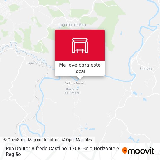 Rua Doutor Alfredo Castilho, 1768 mapa