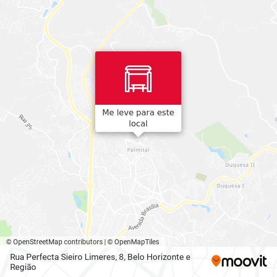 Rua Perfecta Sieiro Limeres, 8 mapa