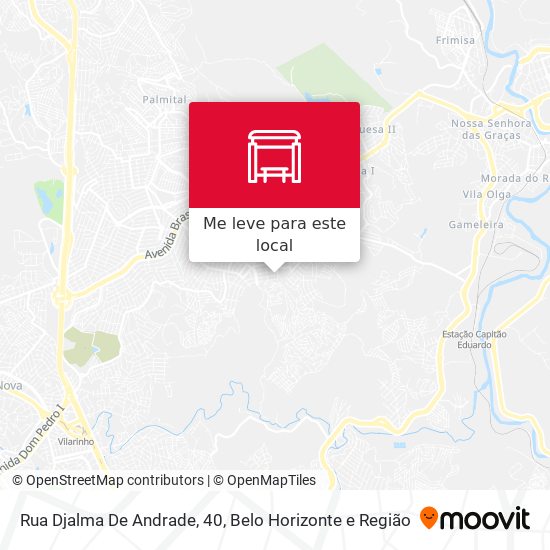 Rua Djalma De Andrade, 40 mapa