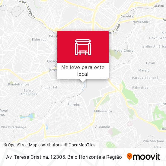 Av. Teresa Cristina, 12305 mapa