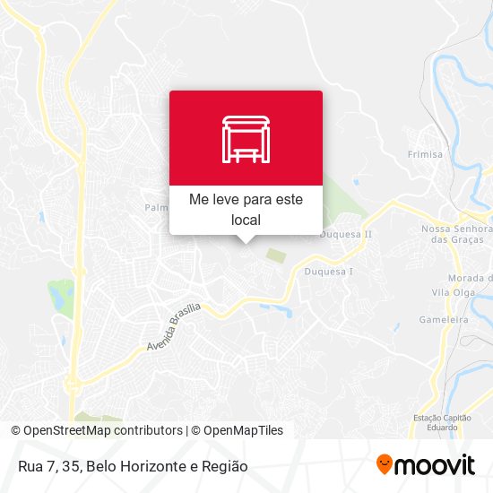 Rua 7, 35 mapa