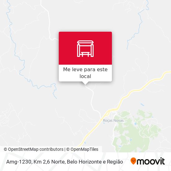 Amg-1230, Km 2,6 Norte mapa