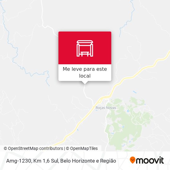 Amg-1230, Km 1,6 Sul mapa