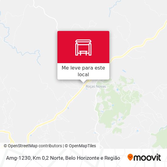 Amg-1230, Km 0,2 Norte mapa