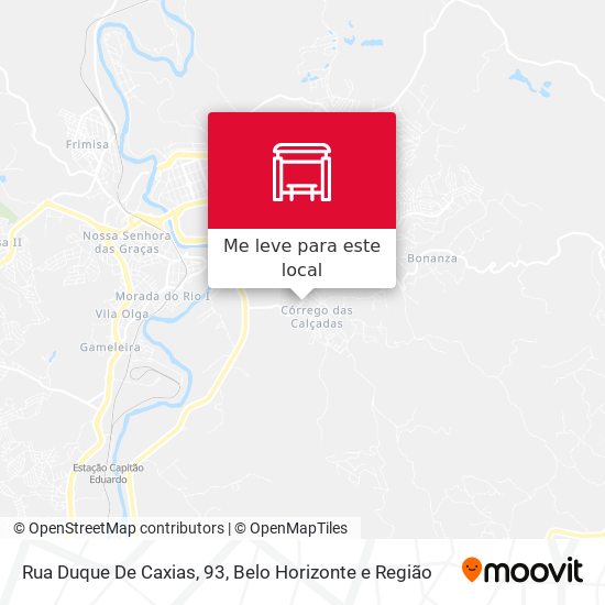 Rua Duque De Caxias, 93 mapa