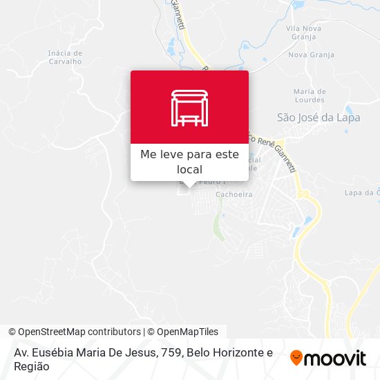 Av. Eusébia Maria De Jesus, 759 mapa