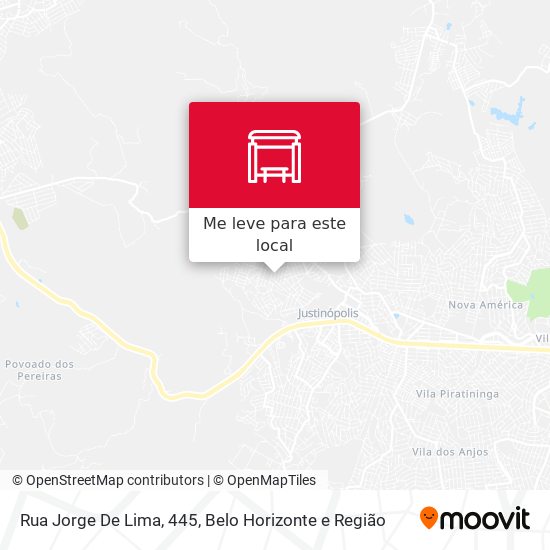 Rua Jorge De Lima, 445 mapa