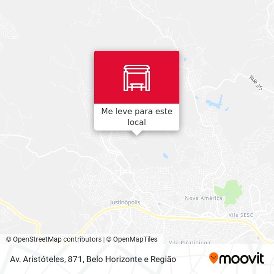 Av. Aristóteles, 871 mapa