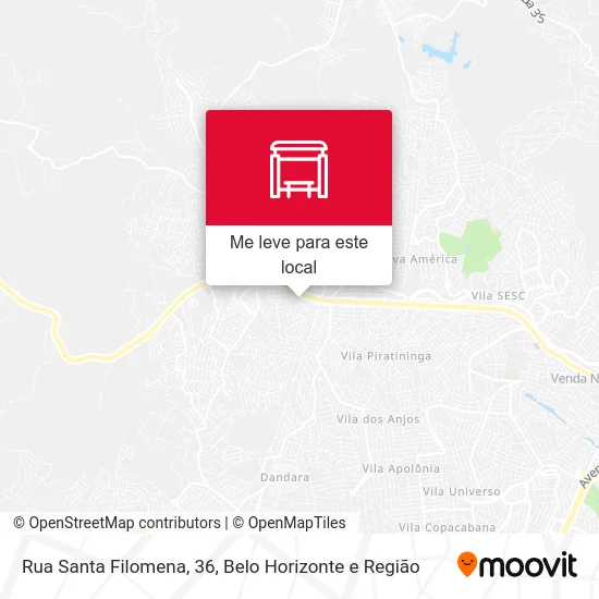 Rua Santa Filomena, 36 mapa