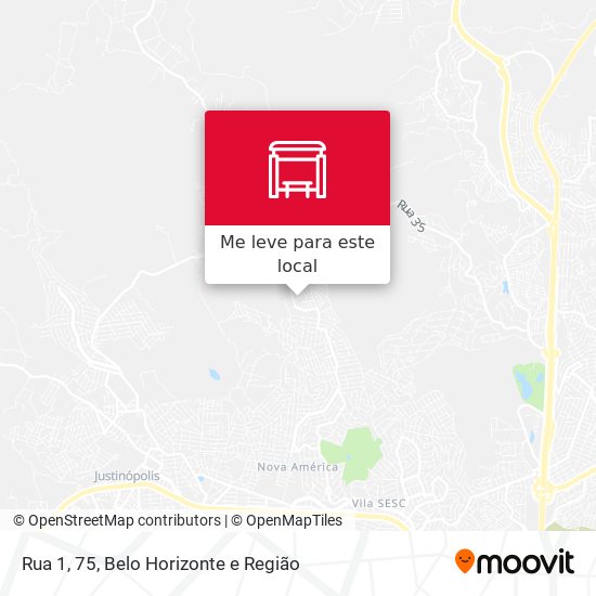 Rua 1, 75 mapa