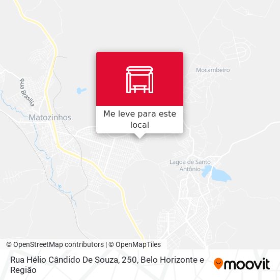 Rua Hélio Cândido De Souza, 250 mapa
