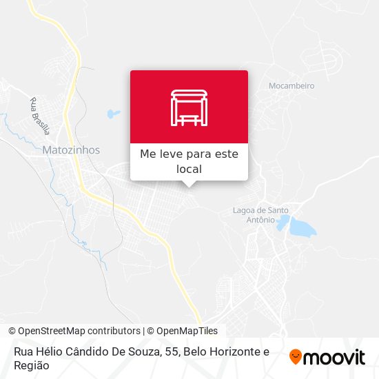Rua Hélio Cândido De Souza, 55 mapa