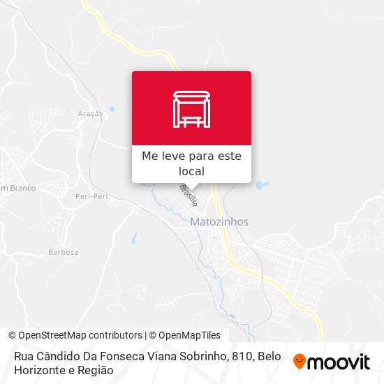 Rua Cândido Da Fonseca Viana Sobrinho, 810 mapa