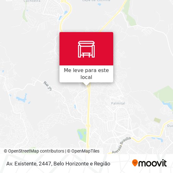 Av. Existente, 2447 mapa