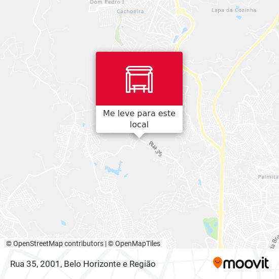 Rua 35, 2001 mapa